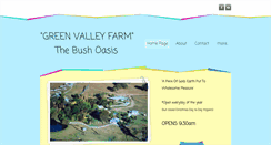 Desktop Screenshot of greenvalleyfarm.com.au